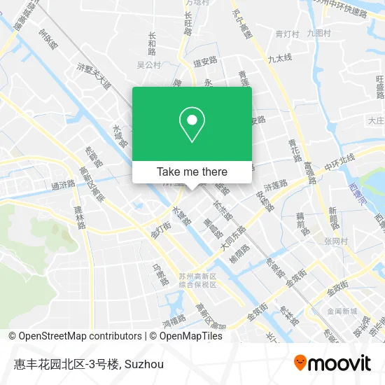 惠丰花园北区-3号楼 map