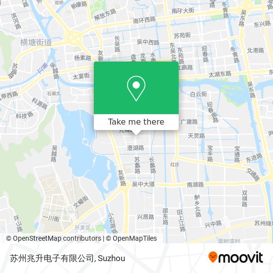 苏州兆升电子有限公司 map