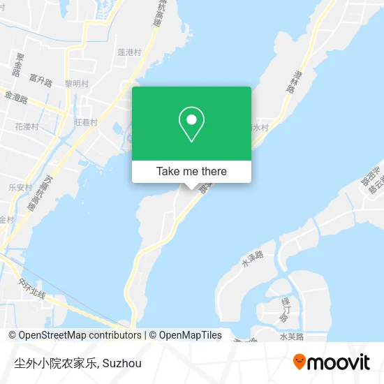 尘外小院农家乐 map
