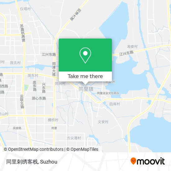 同里刺绣客栈 map
