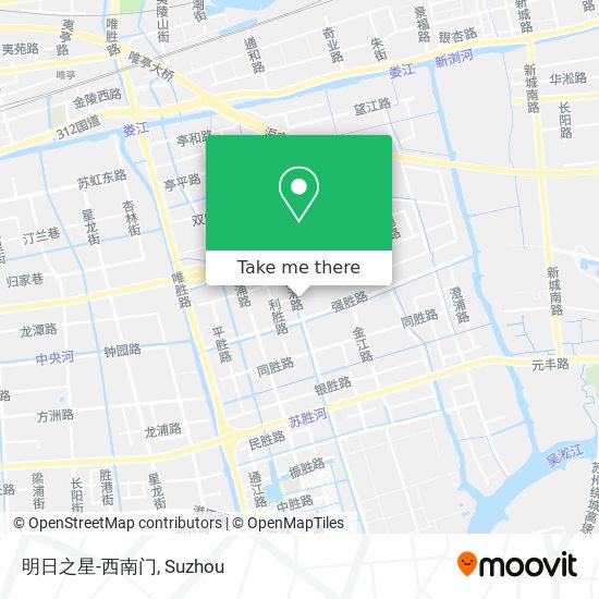 明日之星-西南门 map