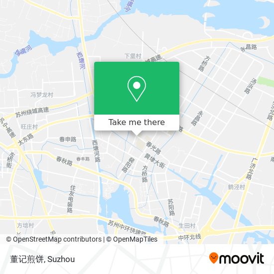 董记煎饼 map