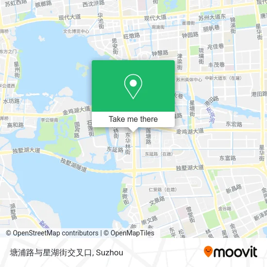 塘浦路与星湖街交叉口 map