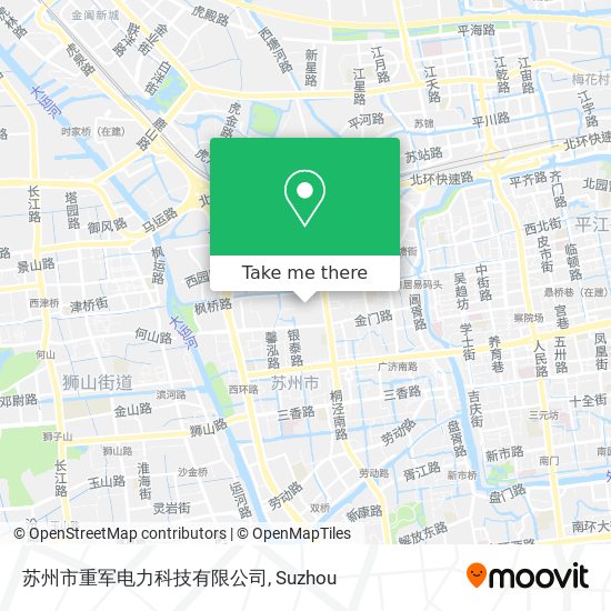 苏州市重军电力科技有限公司 map