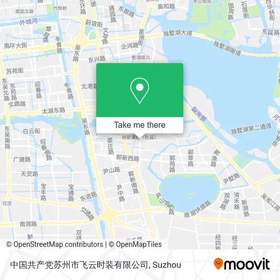 中国共产党苏州市飞云时装有限公司 map
