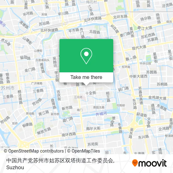 中国共产党苏州市姑苏区双塔街道工作委员会 map