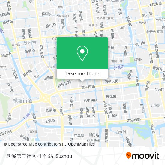 盘溪第二社区-工作站 map
