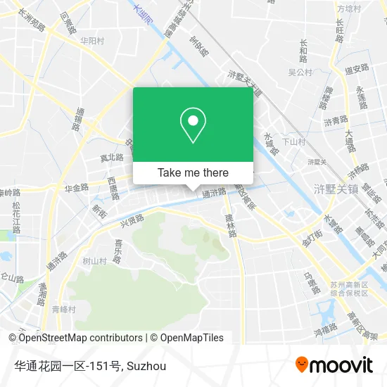 华通花园一区-151号 map