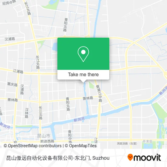 昆山傲远自动化设备有限公司-东北门 map