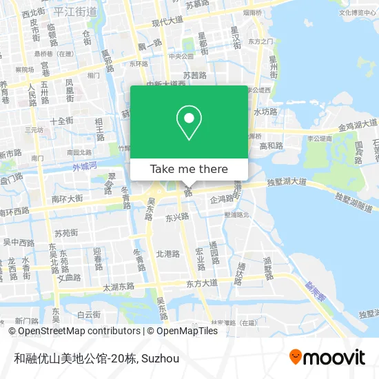 和融优山美地公馆-20栋 map