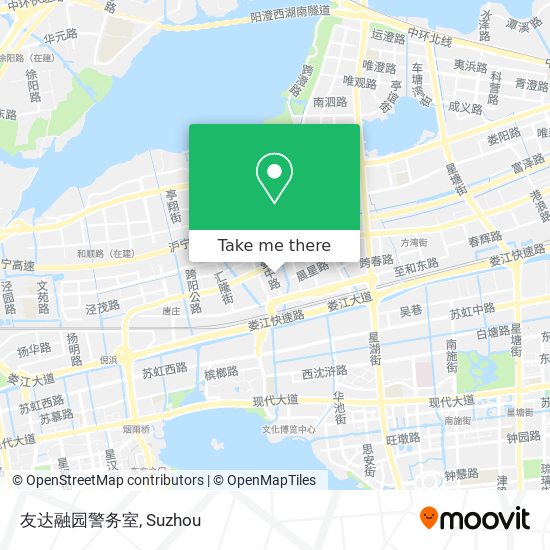 友达融园警务室 map