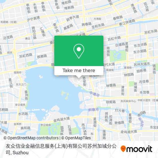 友众信业金融信息服务(上海)有限公司苏州加城分公司 map