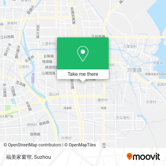 福美家窗帘 map