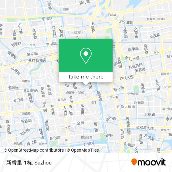 新桥里-1栋 map