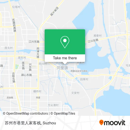 苏州市巷里人家客栈 map