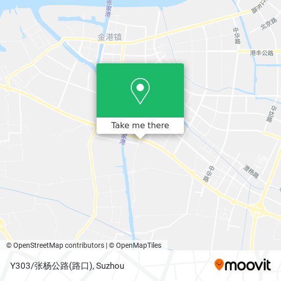 Y303/张杨公路(路口) map