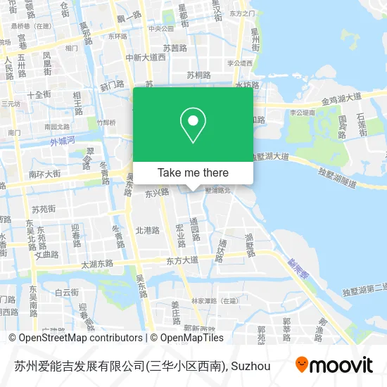 苏州爱能吉发展有限公司(三华小区西南) map