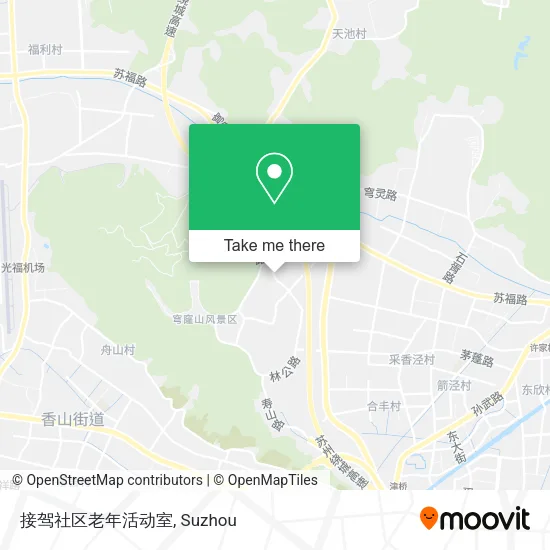 接驾社区老年活动室 map