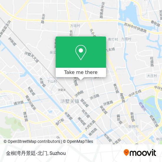 金榈湾丹景廷-北门 map