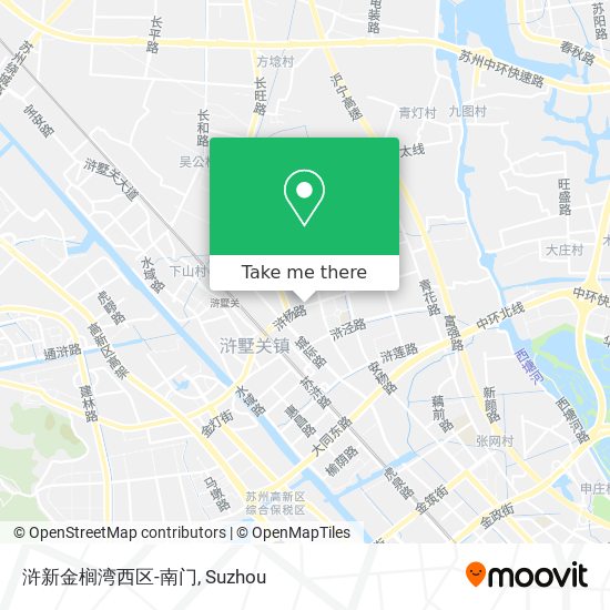 浒新金榈湾西区-南门 map