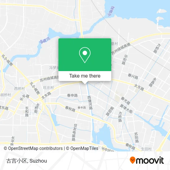 古宫小区 map