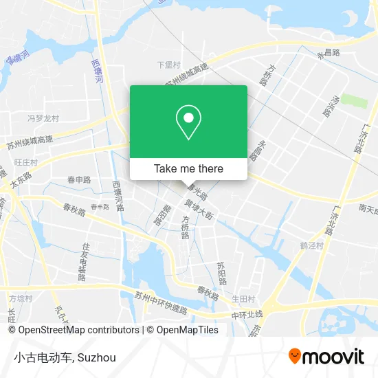小古电动车 map
