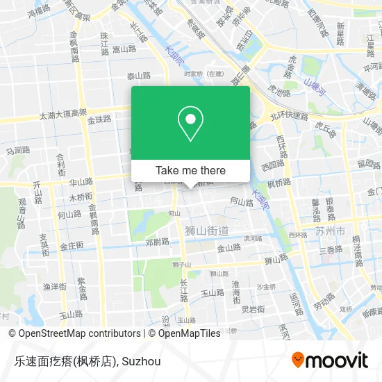 乐速面疙瘩(枫桥店) map