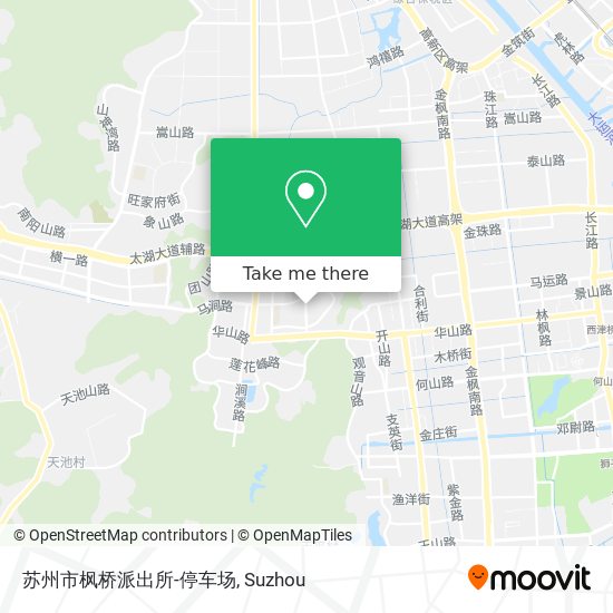 苏州市枫桥派出所-停车场 map