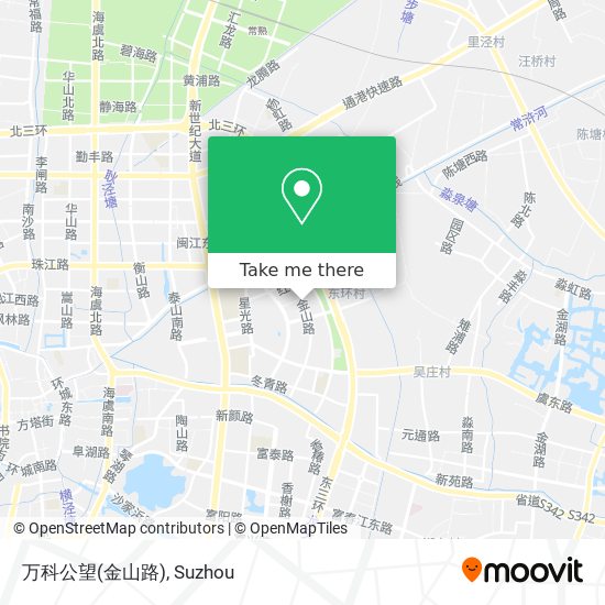 万科公望(金山路) map