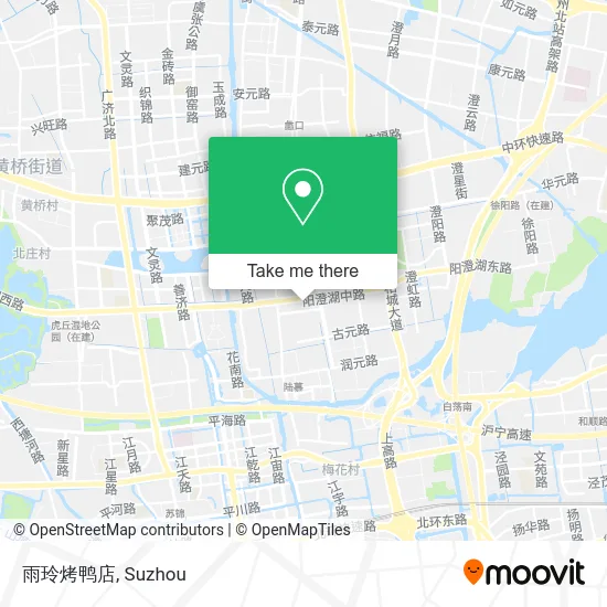 雨玲烤鸭店 map