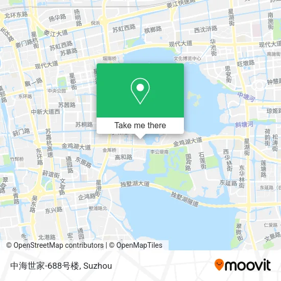 中海世家-688号楼 map