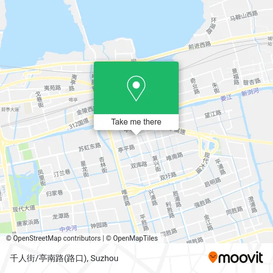 千人街/亭南路(路口) map