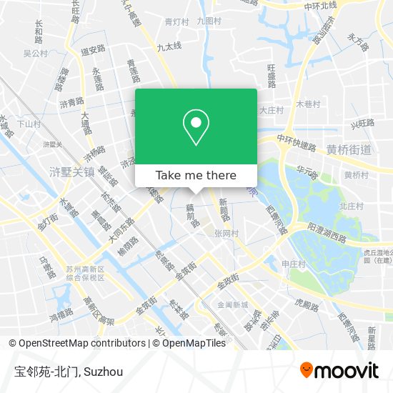 宝邻苑-北门 map