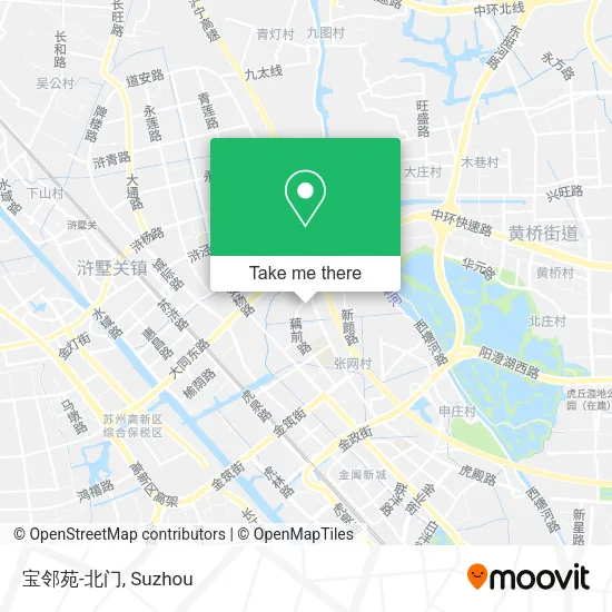 宝邻苑-北门 map