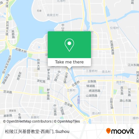 松陵江兴基督教堂-西南门 map