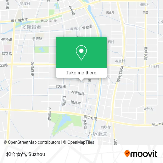 和合食品 map