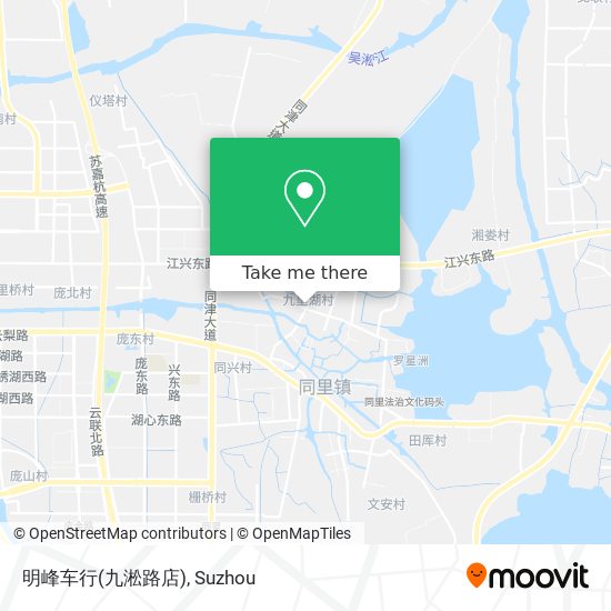明峰车行(九淞路店) map