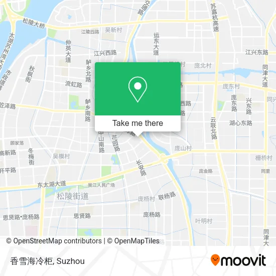 香雪海冷柜 map