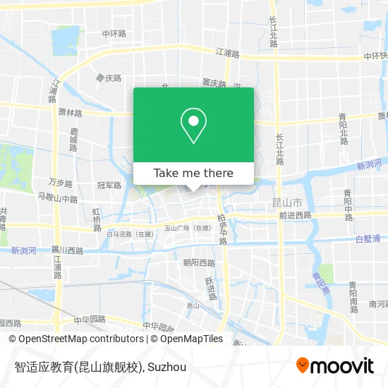 智适应教育(昆山旗舰校) map