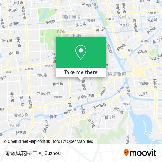 新旅城花园-二区 map