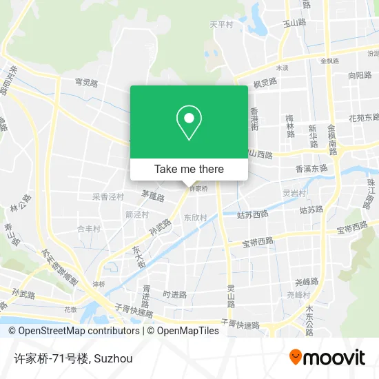 许家桥-71号楼 map