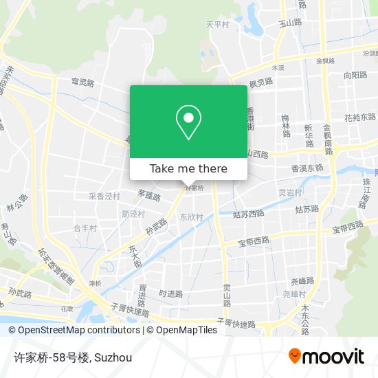 许家桥-58号楼 map