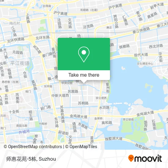 师惠花苑-5栋 map