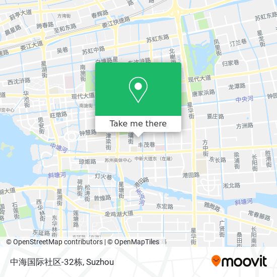 中海国际社区-32栋 map