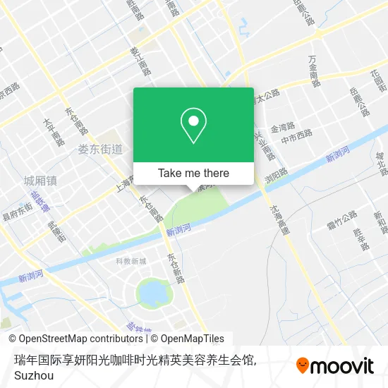 瑞年国际享妍阳光咖啡时光精英美容养生会馆 map