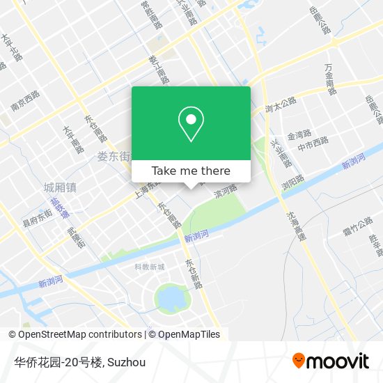 华侨花园-20号楼 map