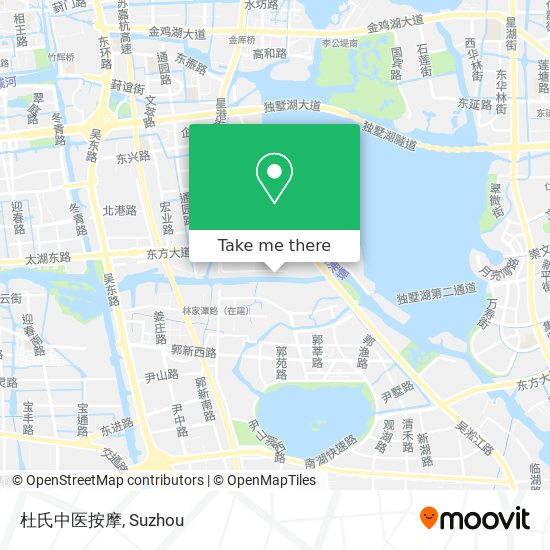 杜氏中医按摩 map