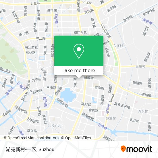 湖苑新村-一区 map