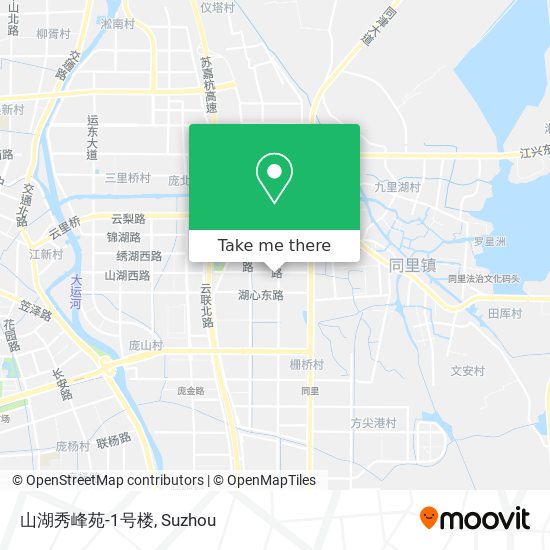 山湖秀峰苑-1号楼 map