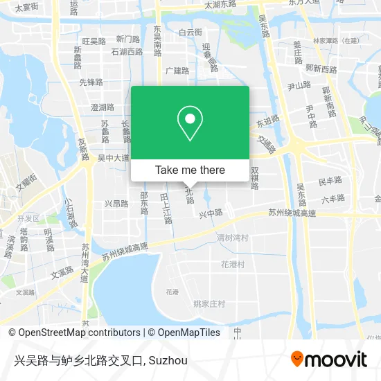 兴吴路与鲈乡北路交叉口 map